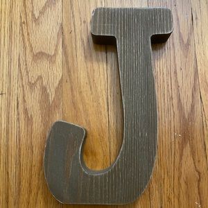 J & G Wooden Letters